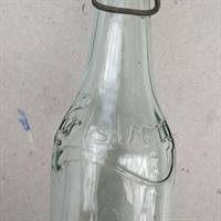 Patentprop på gammel Carlsberg  sodavandsflaske.